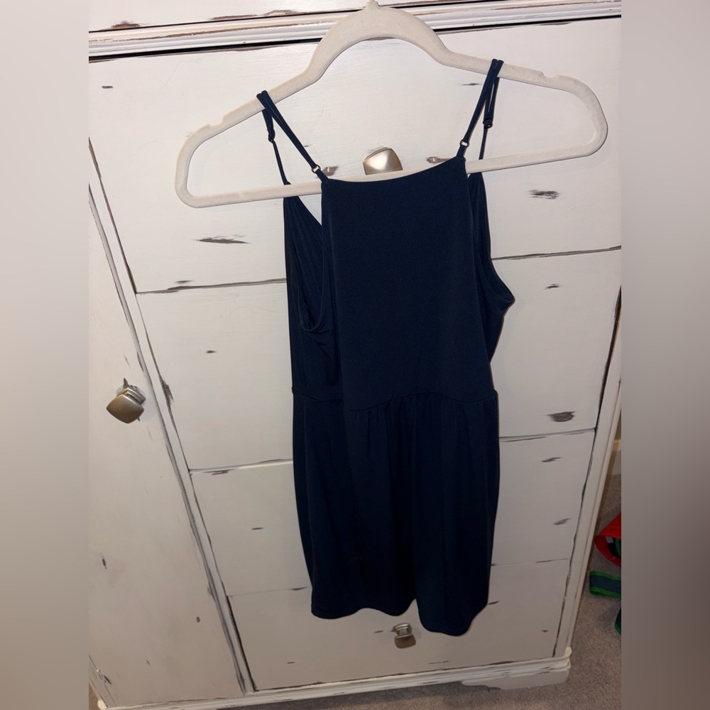 Bcbgeneration Navy Spaghetti Strap Mini Dress - image 3